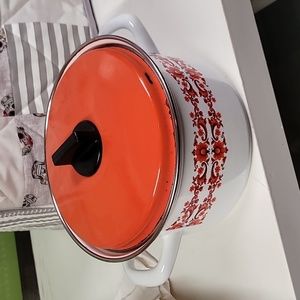 Vintage Enamel Pot